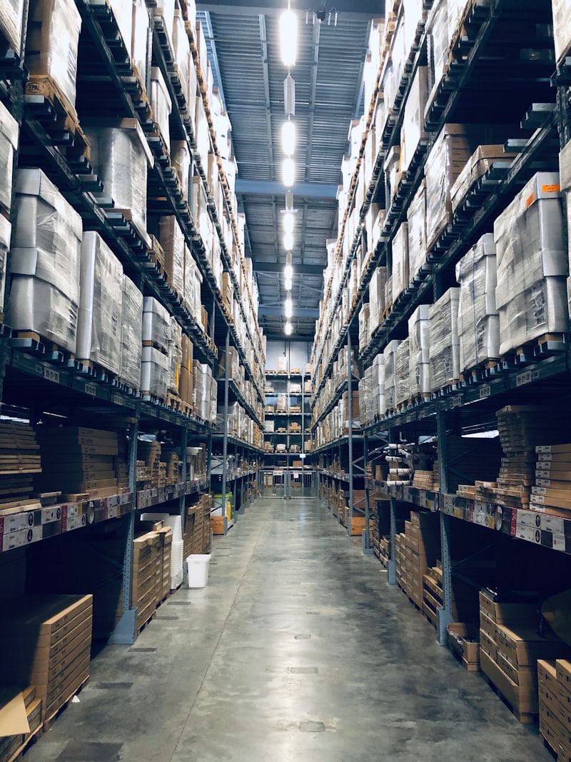 Warehouse operations staffed by contract personnel